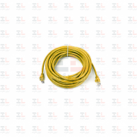 قیمت پچ کورد شبکه امپ Cat6 UTP PVC زرد | 2 متری